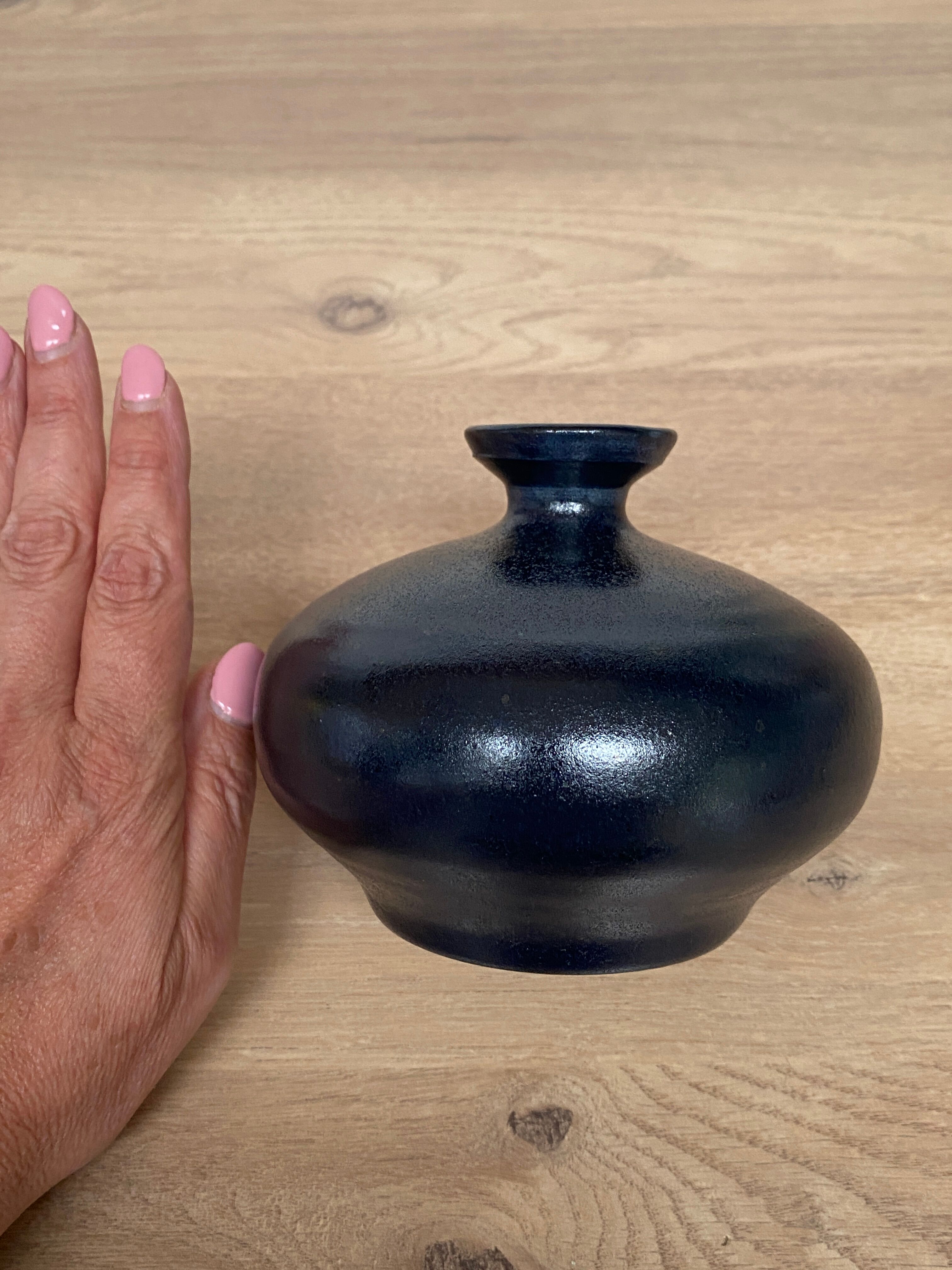 Vase en grès vernissé