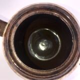 A brown England teapot