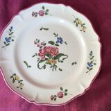 Set of 2 round ceramic dishes Fleuries Saint Amand