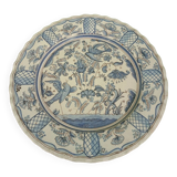 Decorative earthenware dish