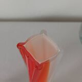 Pair of colored glass soliflores, 1960s