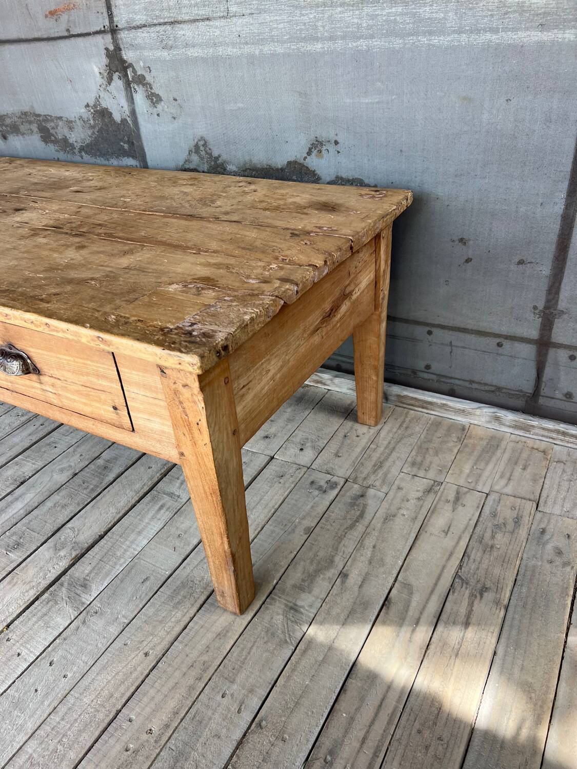 Old coffee table