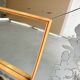 Large vintage wall mirror