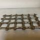 Large silver-plated bamboo trivet