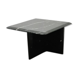 Vintage Black marbel side tabel