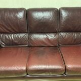 Genuine leather sofa