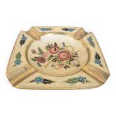 Enamelled bronze ashtray