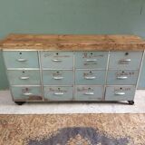 Industrial chest of drawers sidetable TV cabinet