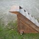Staircase access scenic / shelf on roullettes