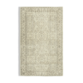 Tapis beige turc noué à la main 157 cm x 260 cm