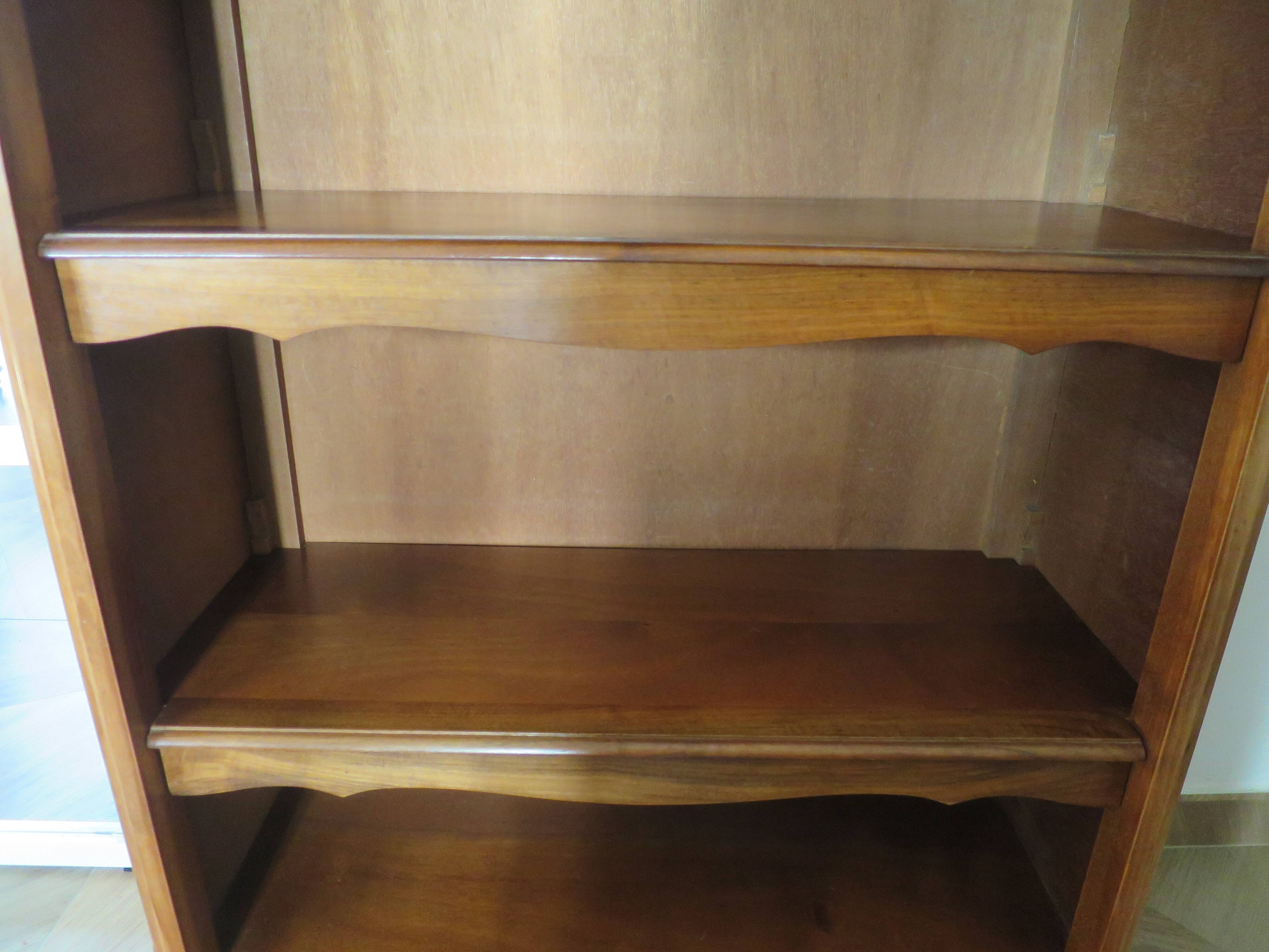 bibus 2 shelves - Small bookcase - Solid wood - Louis XV style