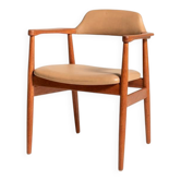 Fauteuil en teck scandinave, années 1960