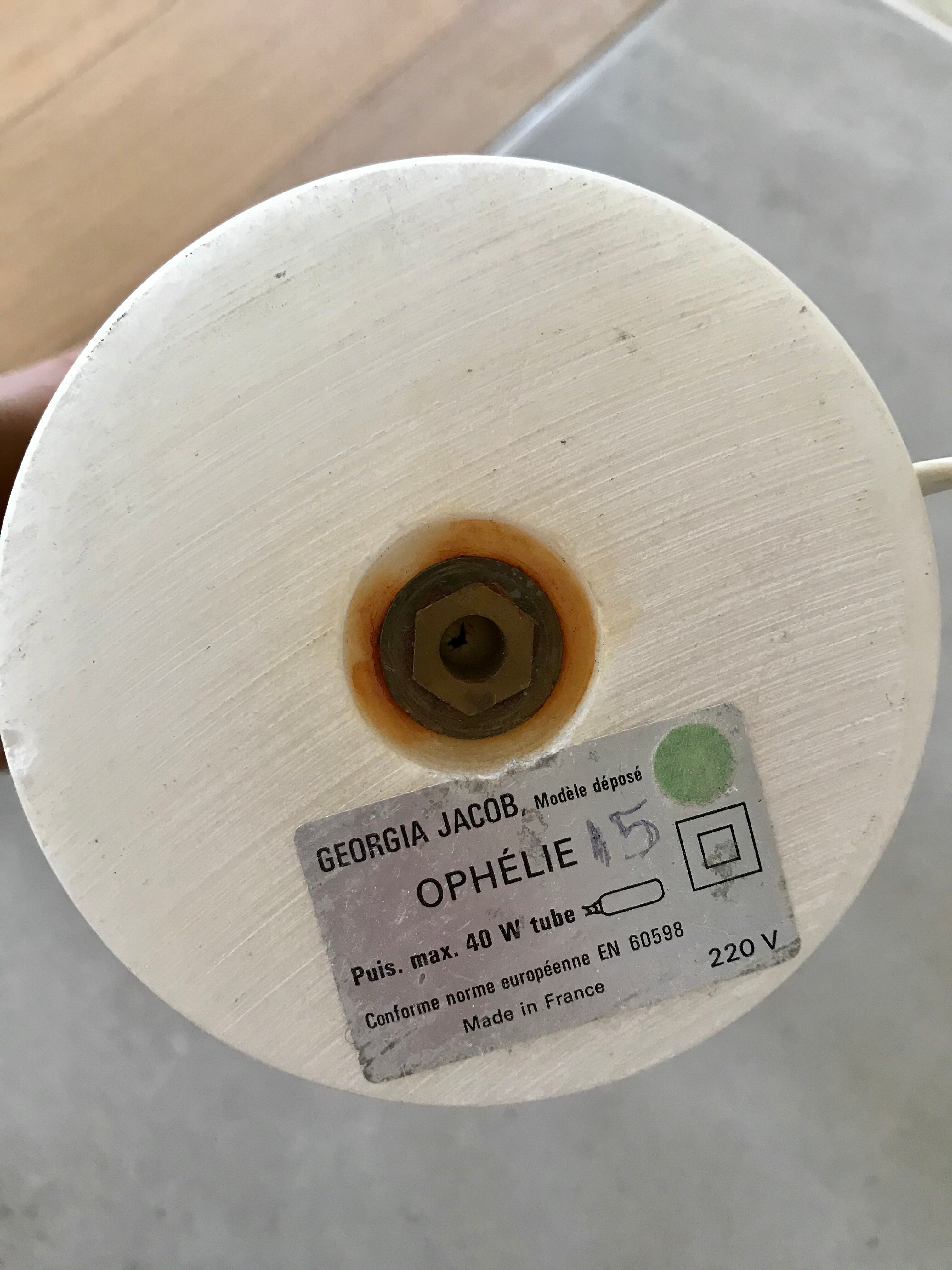 Georgia Jacob's lamp to lay