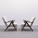 Model B 310 Var armchair in ivory boucle 1960