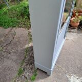 Wardrobe with 1 glass door, late 19th century