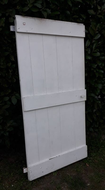 Door h175xl89.8cm cellar, outbuilding