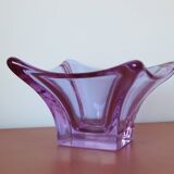 Empty pocket cup in murano purple glass