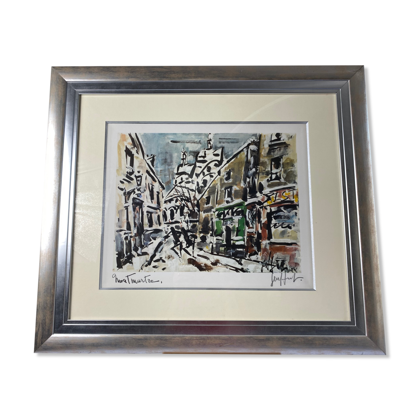 Lithographie de Gen Paul, Montmartre
