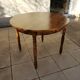 Table ronde extensible année 70