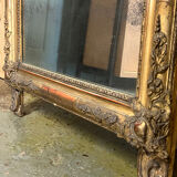 Louis Philippe mirror with a mercury pediment