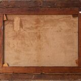 Interesting Impressionist Landscape - High Quality Silver Gilt Frame
