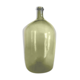 Blown green demijohn