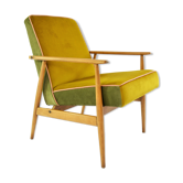 Fauteuil fox jaune & vert