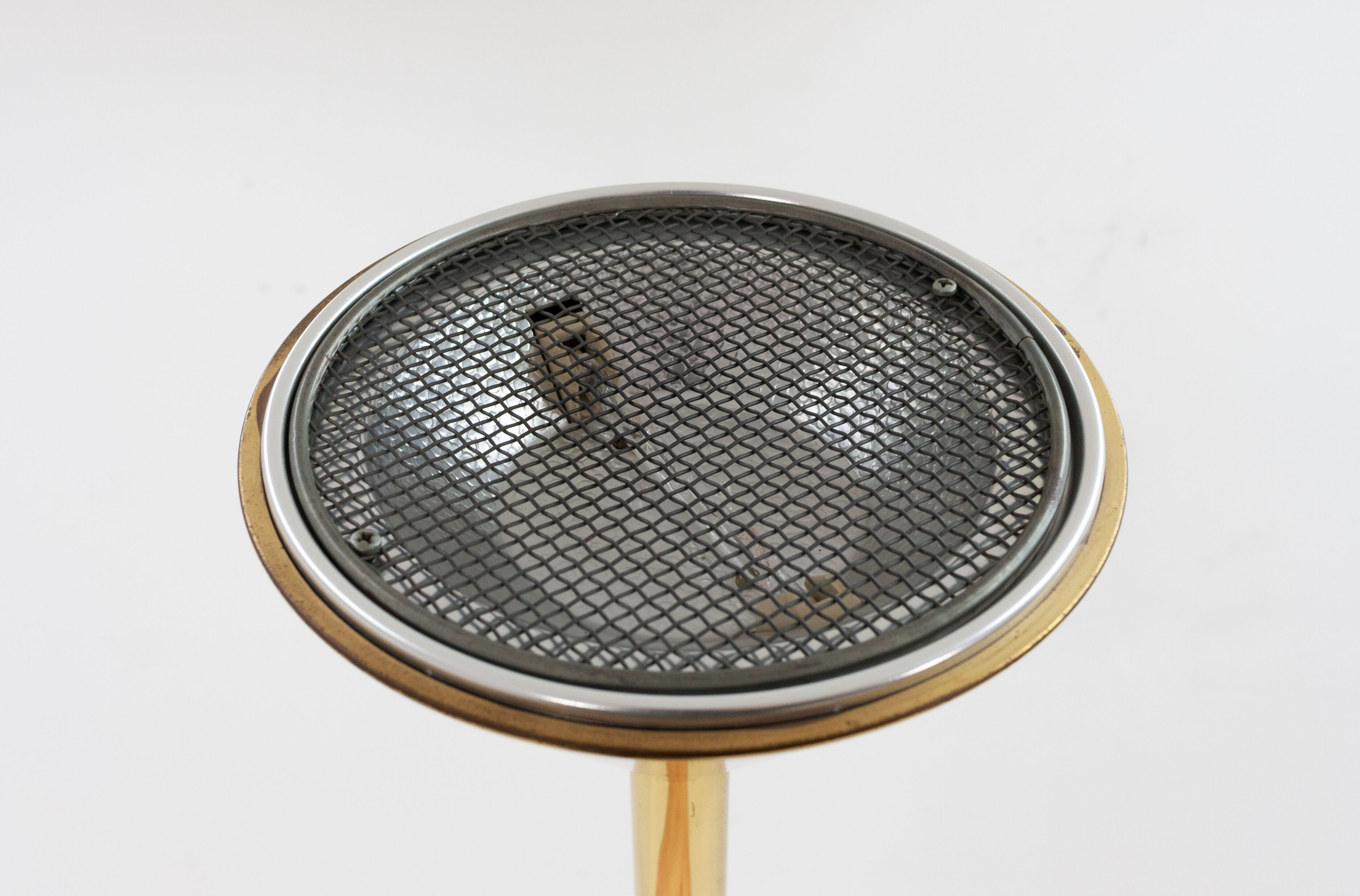 Vintage Brass Floor Lamp, 1974