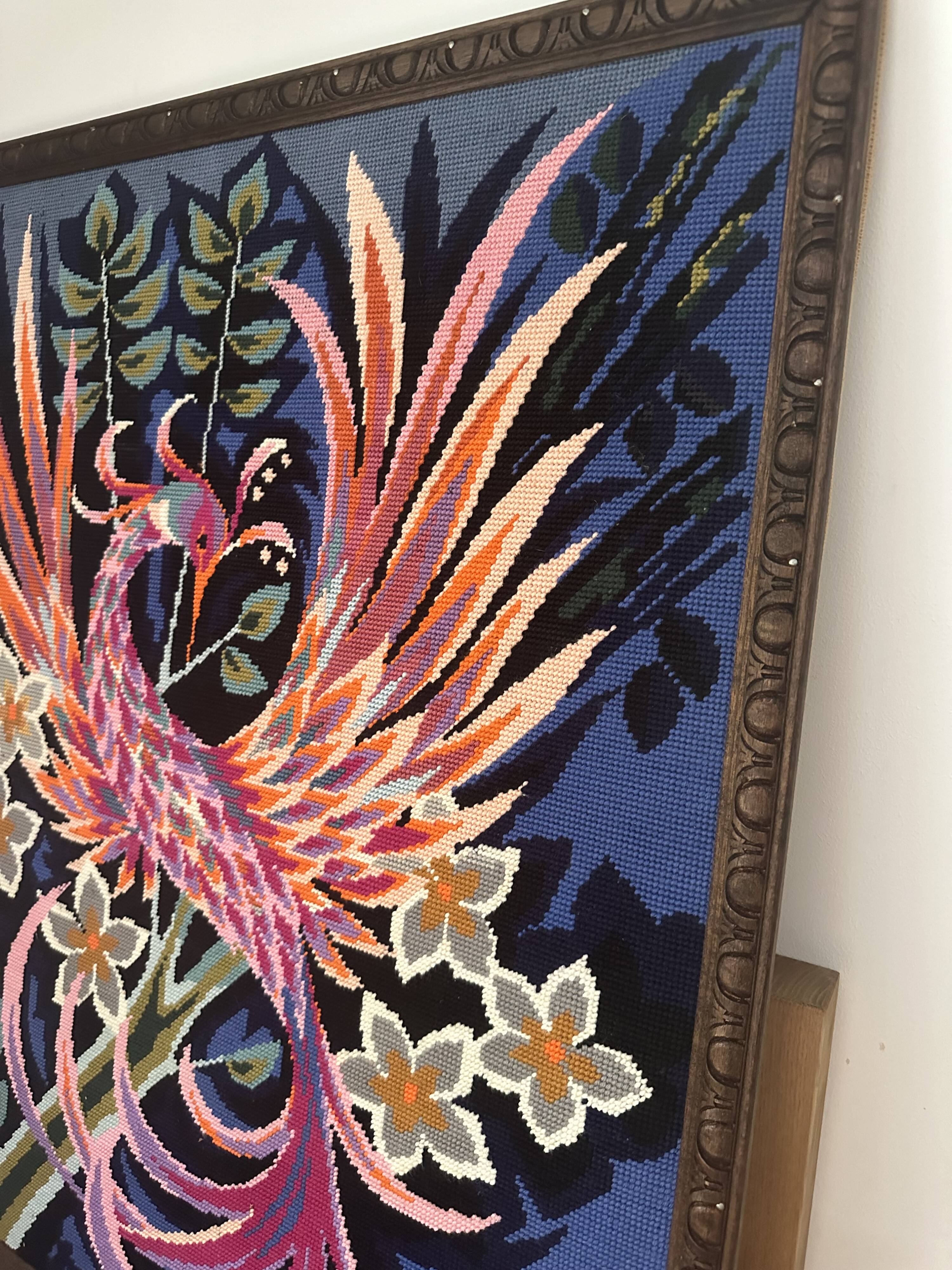 Vintage Bird of Paradise Tapestry "Paradise Tree" Margot