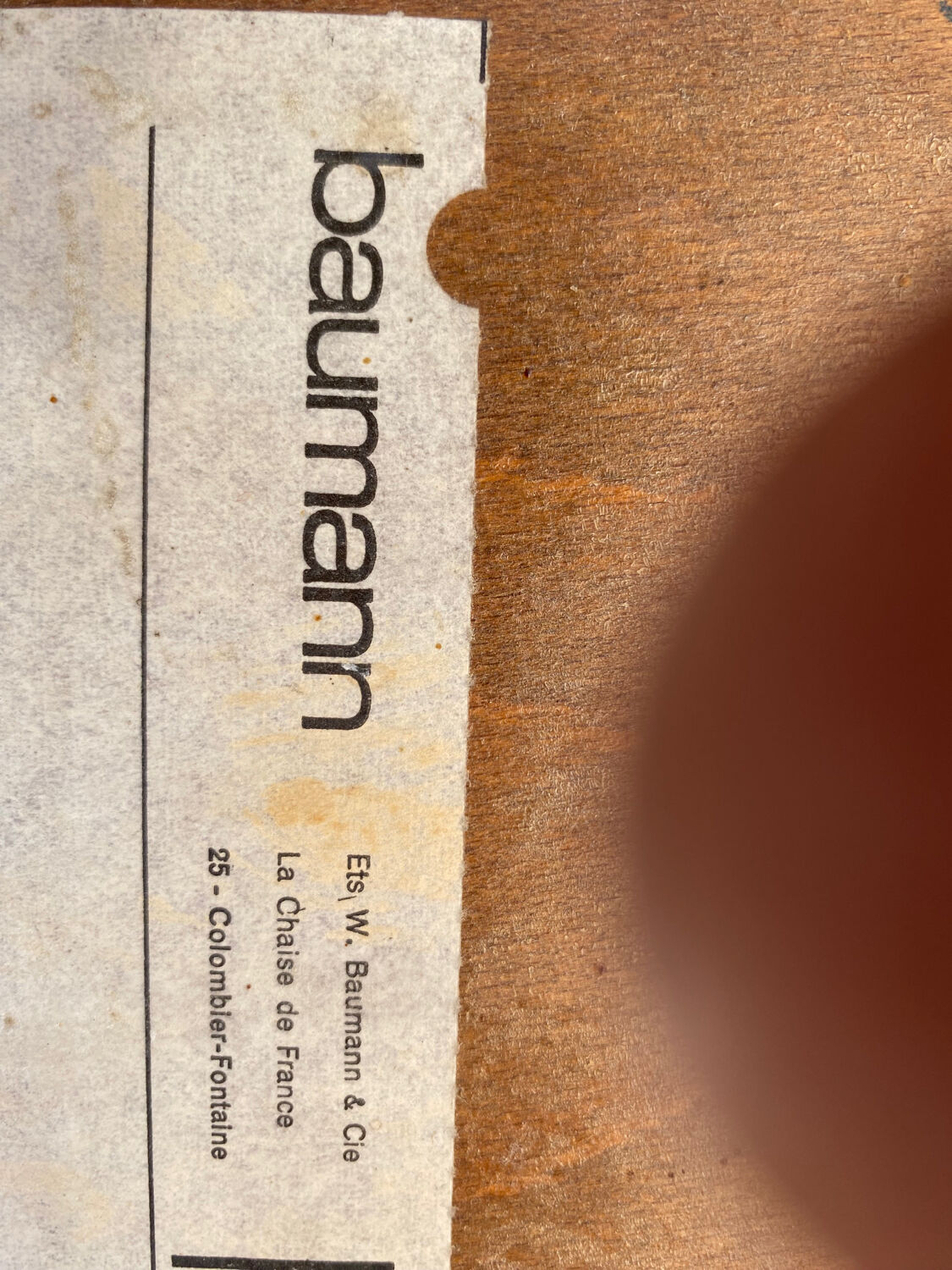 Set of 12 chairs baumann 153