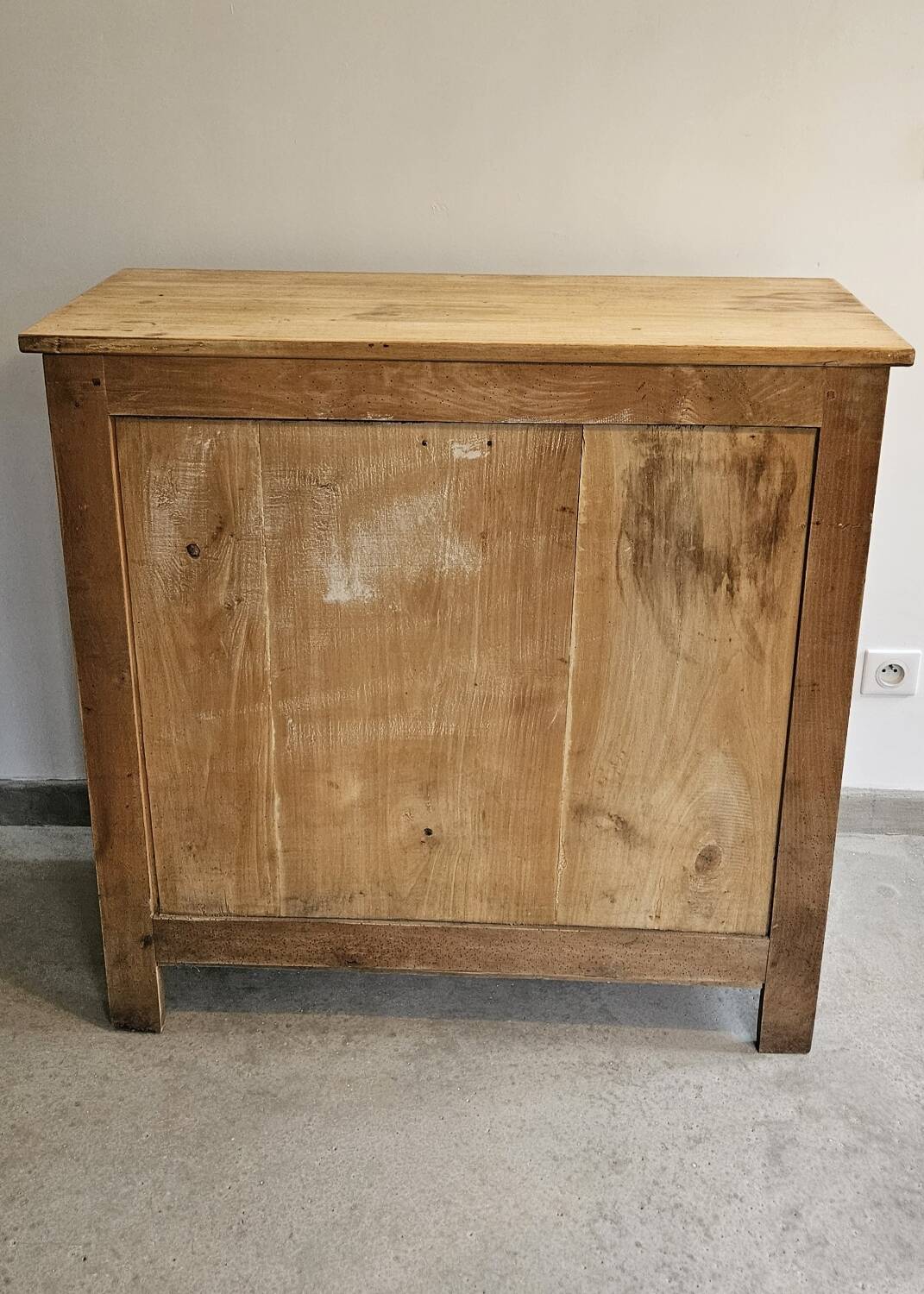 Old sideboard Parisian vintage wooden furniture