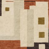 Handmade traditional Moroccan wool rug size 200 x 300 cm