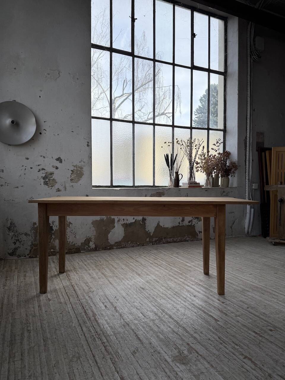 Pine farmhouse table 180cm