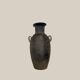 Vase en verre à scavo