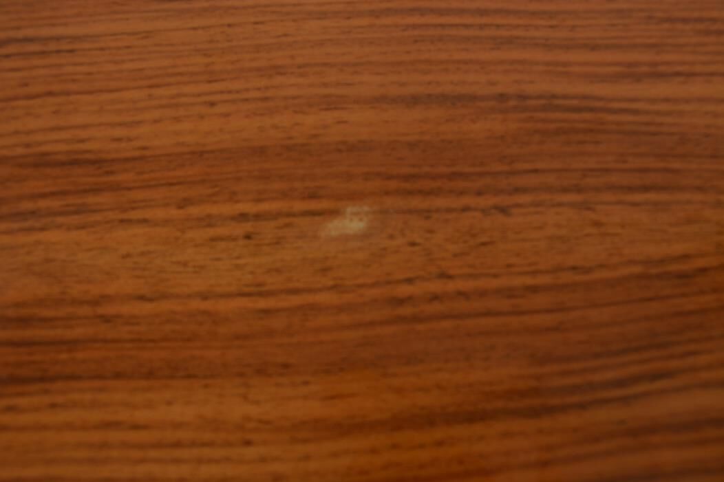 Vintage teak coffee table varnished from the 60s