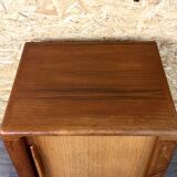 1960s 1970s Teak Sideboard Credenza Cabinet Danish Modern Design Denmark
