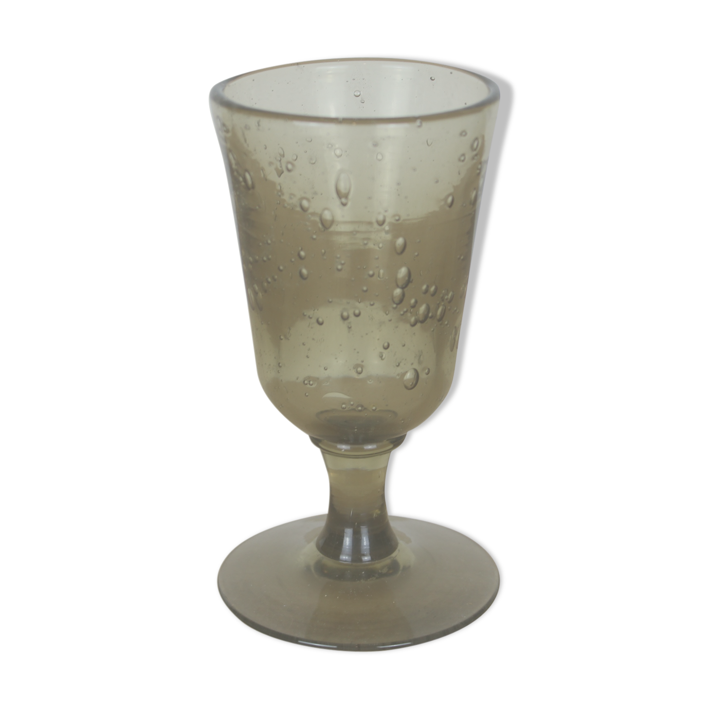 Smoked bubble glass