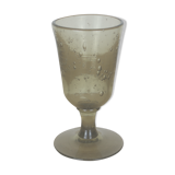 Smoked bubble glass