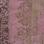 Tapis turc Oushak rose