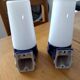 Sigvard Bernadotte bathroom wall lights for Ifö 1960s vintage