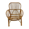 Vintage rattan armchair - Vintage armchair - Wicker Rattan