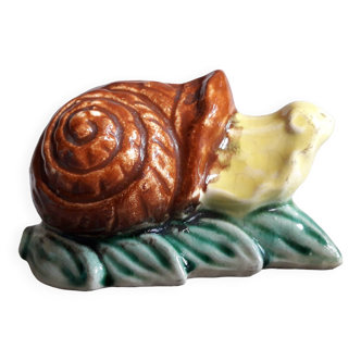 Vintage ceramic snail