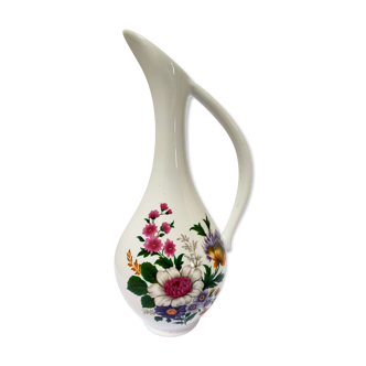 Singnée porcelain ewer Revol France