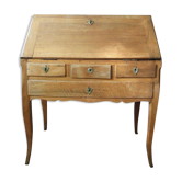 Bureau dos d'âne ou bureau de pente, secrétaire à abattant  XIX ème siècle style Louis XV