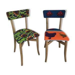 Duo de chaises wax