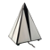 Vintage 1990s Targetti Sankey Pyramid Table Lamp