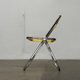 Folding Chair Model Plia Italian Mid-Century Modern Space by Giancarlo Piretti for Castelli, 1960s