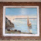Original Louis Pastour oil painting France