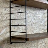 60s-70s Oak String Shelf Module by Kajsa & Nils “Nisse” Strinning Sweden