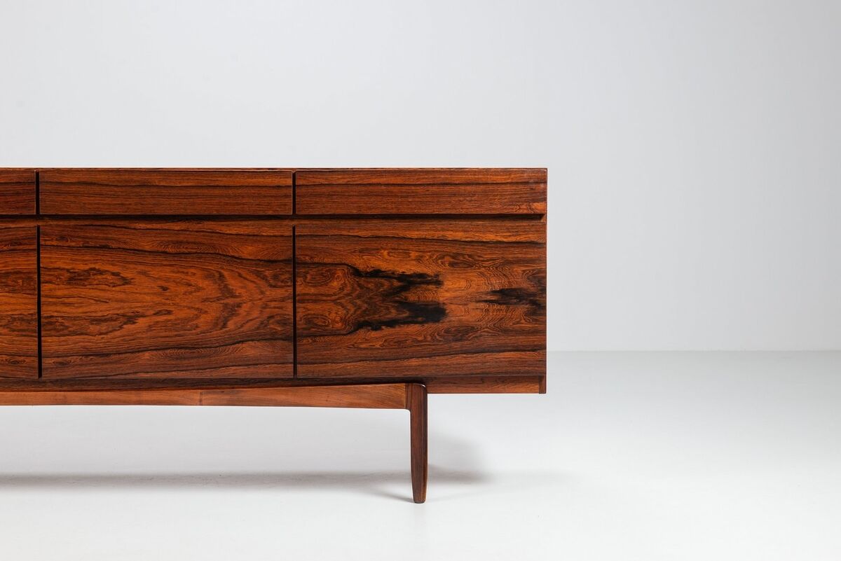 IB Kofod Larsen “FA-66” sideboard in rosewood Faarup Denmark 1960